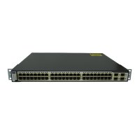 Cisco Switch WS-C3750G-48PS-S 48Ports PoE 1000Mbits...