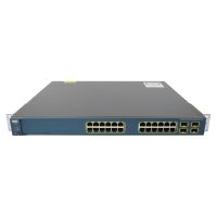 Cisco Switch WS-C3560G-24PS-S 24Ports PoE 1000Mbits...