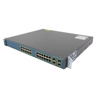 Cisco Switch WS-C3560G-24PS-S 24Ports PoE 1000Mbits...