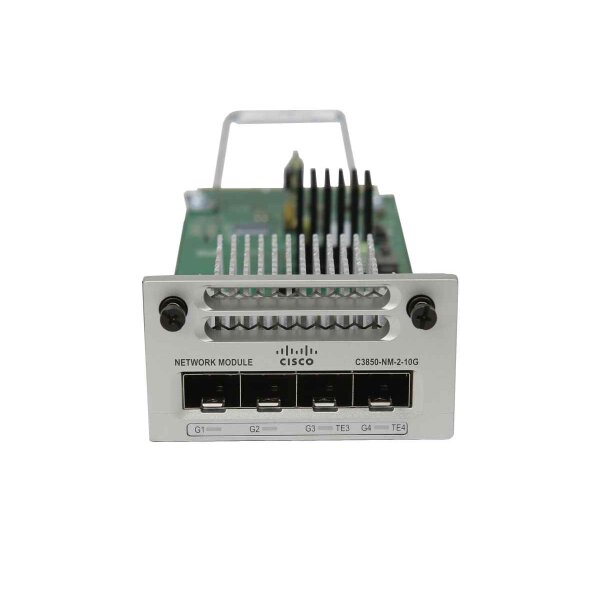 Cisco Network Module C3850-NM-2-10G 2Ports SFP 1000Mbits 2Ports SFP+ 10Gbits For Catalyst 3850 73-12734-06
