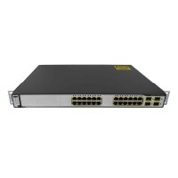Cisco Switch WS-C3750G-24T-S 24Ports 1000Mbits Managed...