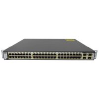 Cisco Switch WS-C3750G-48TS-S 48Ports 1000Mbits 4Ports...
