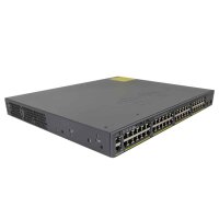 Cisco Switch WS-C2960X-48LPD-L 48Ports PoE+ 1000Mbits...