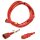 Yung Netzkabel C14 Power Kabel -ROT 3m 10A 250V Verlängerung RPC14C13RD10