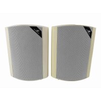 2x Monacor LoudSpeaker MKS-64/WS 90W White Without Cables